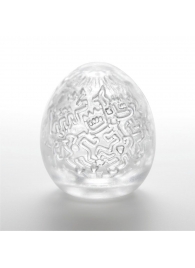 Мастурбатор-яйцо Keith Haring EGG PARTY - Tenga - в Нижнем Тагиле купить с доставкой
