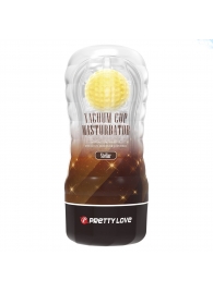 Прозрачный текстурированный мастурбатор Vacuum Cup Masturbator Stellar - Baile - в Нижнем Тагиле купить с доставкой