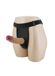 Полый страпон на регулируемых трусиках Houston - 17,5 см. - Baile - купить с доставкой в Нижнем Тагиле