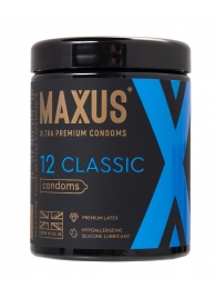 Классические презервативы MAXUS Classic - 12 шт. - Maxus - купить с доставкой в Нижнем Тагиле