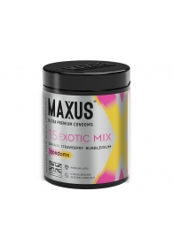 Цветные ароматизированные презервативы MAXUS Exotic Mix - 15 шт. - Maxus - купить с доставкой в Нижнем Тагиле