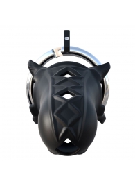 Черный замок верности Extreme Silicone Cock Blocker - Pipedream - купить с доставкой в Нижнем Тагиле