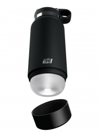 Черный мастурбатор в виде бутылки Fap Flask - Pipedream - в Нижнем Тагиле купить с доставкой