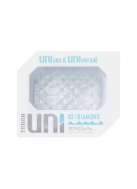 Прозрачный мастурбатор-стимулятор Tenga Uni Diamond - Tenga - в Нижнем Тагиле купить с доставкой