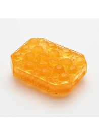 Оранжевый мастурбатор-стимулятор Tenga Uni Topaz - Tenga - в Нижнем Тагиле купить с доставкой