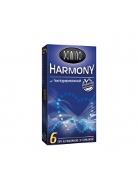 Текстурированные презервативы Domino Harmony - 6 шт. - Domino - купить с доставкой в Нижнем Тагиле