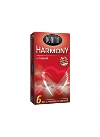 Гладкие презервативы Domino Harmony - 6 шт. - Domino - купить с доставкой в Нижнем Тагиле