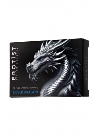 Капсулы для мужчин Erotist Silver Dragon для усиления эрекции - 10 капсул - Erotist Libido Booster - купить с доставкой в Нижнем Тагиле
