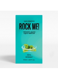 Жидкий вибратор Nuei Rock Me! с ароматом мяты - 20 мл. - Nuei cosmetics - купить с доставкой в Нижнем Тагиле