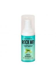 Жидкий вибратор Nuei Rock Me! с ароматом мяты - 20 мл. - Nuei cosmetics - купить с доставкой в Нижнем Тагиле