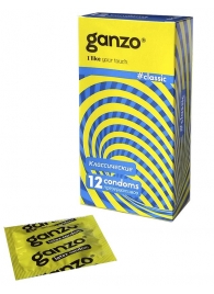 Классические презервативы с обильной смазкой Ganzo Classic - 12 шт. - Ganzo - купить с доставкой в Нижнем Тагиле