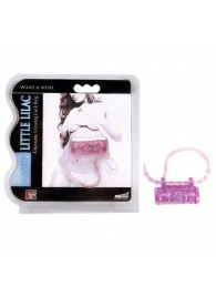 Эрекционное кольцо с вибратором LITTLE LILAC - Dream Toys - в Нижнем Тагиле купить с доставкой