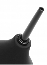 Черный анальный душ Thin Tip Enema Bulb - XR Brands - купить с доставкой в Нижнем Тагиле