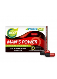 Возбуждающее средство Man’s power - 10 капсул (+1 в подарок) - SuperCaps - купить с доставкой в Нижнем Тагиле