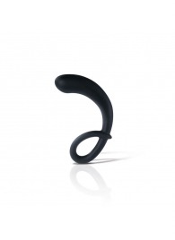 Черный массажер простаты Curving Curt - 13 см. - MyStim - купить с доставкой в Нижнем Тагиле
