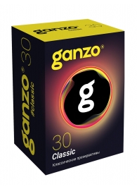 Классические презервативы с обильной смазкой Ganzo Classic - 30 шт. - Ganzo - купить с доставкой в Нижнем Тагиле