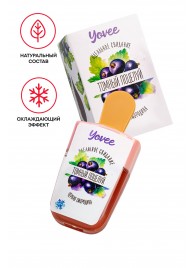 Охлаждающий бальзам для губ «Томный поцелуй» с ароматом черной смородины - 5 мл. - ToyFa - купить с доставкой в Нижнем Тагиле