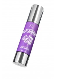 Массажное масло 2-в-1 Blackberry Hot Effect с разогревающим эффектом и вкусом ежевики - 50 мл. - Secret Play - купить с доставкой в Нижнем Тагиле