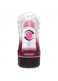 Прозрачный текстурированный мастурбатор Vacuum Cup Masturbator Black Hole - Baile - в Нижнем Тагиле купить с доставкой