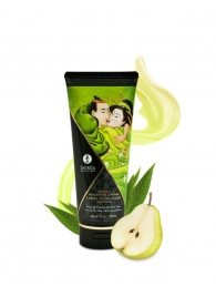 Массажный крем для тела с ароматом груши и зелёного чая Pear   Exotic Green Tea - 200 мл. - Shunga - купить с доставкой в Нижнем Тагиле