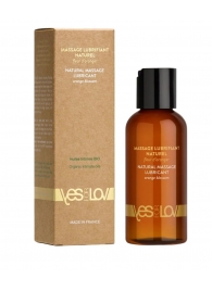 Натуральная массажная смазка Natural Lubricant Orange Blossom - 100 мл. - YESforLOV - купить с доставкой в Нижнем Тагиле