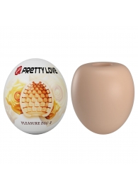 Бежевый мастурбатор-яйцо Pleasure Egg II - Baile - в Нижнем Тагиле купить с доставкой