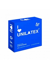 Классические презервативы Unilatex Natural Plain - 3 шт. - Unilatex - купить с доставкой в Нижнем Тагиле