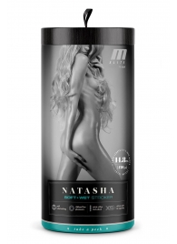 Мастурбатор-вагина с вибрацией Soft   Wet Natasha Realistic Beige Masturbator - Blush Novelties - в Нижнем Тагиле купить с доставкой