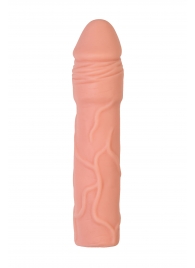 Телесная удлиняющая насадка с подхватом - 19 см. - ToyFa - в Нижнем Тагиле купить с доставкой