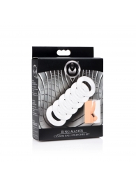 Комплект из 6 прозрачных эрекционных колец Ring Master Custom Ball Stretcher Kit - XR Brands - в Нижнем Тагиле купить с доставкой