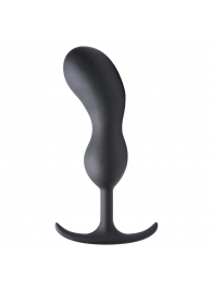 Черный массажер простаты с утяжелителями Premium Silicone Weighted Prostate Plug XL - 20,8 см. - XR Brands - в Нижнем Тагиле купить с доставкой