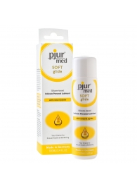 Силиконовый лубрикант с жожоба pjur MED Soft glide - 100 мл. - Pjur - купить с доставкой в Нижнем Тагиле