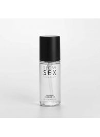 Съедобное cогревающее массажное масло Slow Sex - 50 мл. - Bijoux Indiscrets - купить с доставкой в Нижнем Тагиле