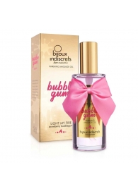 Разогревающее массажное масло Light My Fire Bubble Gum с ароматом бабл-гам - 100 мл. - Bijoux Indiscrets - купить с доставкой в Нижнем Тагиле
