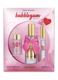 Набор средств для массажа и ласк Bubblegum Play Kit - Bijoux Indiscrets - купить с доставкой в Нижнем Тагиле
