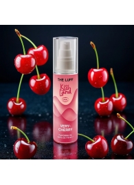 Съедобное массажное масло Kiss Land Very-Cherry - 75 мл. - THE LUFF - купить с доставкой в Нижнем Тагиле