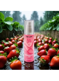 Съедобное массажное масло Kiss Land Strawberry Jam - 75 мл. - THE LUFF - купить с доставкой в Нижнем Тагиле