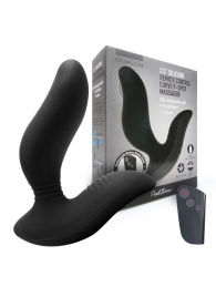 Черный вибромассажер простаты 3,5’’ Remote Control Curve P-spot Massager - 12 см. - Erokay - в Нижнем Тагиле купить с доставкой