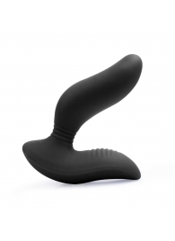 Черный вибромассажер простаты 3,5’’ Curve P-spot Massager - 12 см. - Erokay - в Нижнем Тагиле купить с доставкой