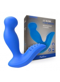Синий вибромассажер простаты 3,5’’ P-spot Massager - 12,5 см. - Erokay - в Нижнем Тагиле купить с доставкой