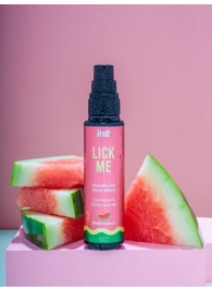 Гель Lick Me с согревающим эффектом и ароматом арбуза - 50 мл. - INTT - купить с доставкой в Нижнем Тагиле
