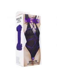 Фиолетовая верёвка для связывания и фиксации Bind Tie - 9,14 м. - Doc Johnson - купить с доставкой в Нижнем Тагиле