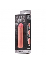 Фаллоудлинитель SUPER HERO Casanova - 18 см. - Lola Games - в Нижнем Тагиле купить с доставкой