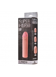 Фаллоудлинитель SUPER HERO Tempter - 16 см. - Lola Games - в Нижнем Тагиле купить с доставкой