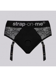 Трусики для фиксации насадок Strap-on-me Harness Lingerie Diva XS - Strap-on-me - купить с доставкой в Нижнем Тагиле
