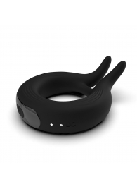 Черное эрекционное кольцо Marry Me Rechargeable Vibrating Cockring - Adrien Lastic - в Нижнем Тагиле купить с доставкой