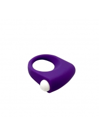 Фиолетовое эрекционное кольцо Puggle Vibrating Ring with Bullet - Adrien Lastic - в Нижнем Тагиле купить с доставкой