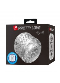 Прозрачный сквозной мастурбатор Crystle - Baile - в Нижнем Тагиле купить с доставкой