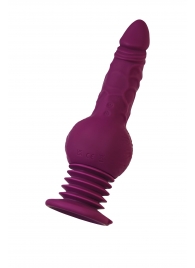 Фиолетовая мини-машина для секса Striker с пультом ДУ - 23,5 см. - ToyFa - купить с доставкой в Нижнем Тагиле