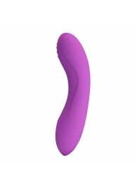 Фиолетовый мини-вибратор DJ Dick - 12,7 см. - Baile